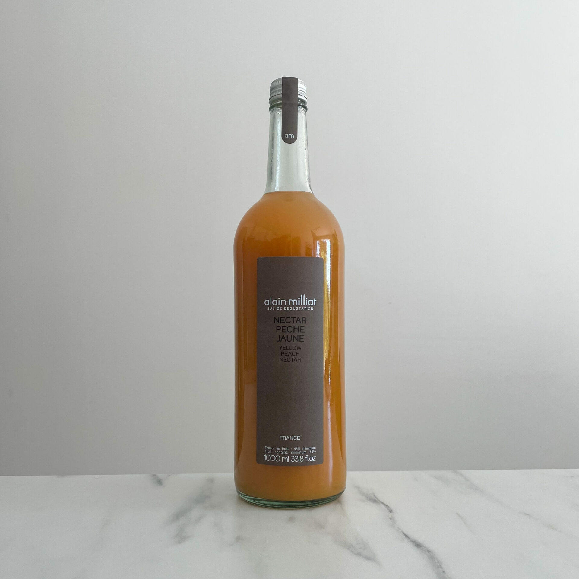 NECTAR DE PÊCHE JAUNE 1L ALAIN MILLIAT